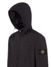 Men's Logo Patch Nylon Metal Zip-up Jacket Black - STONE ISLAND - BALAAN 5