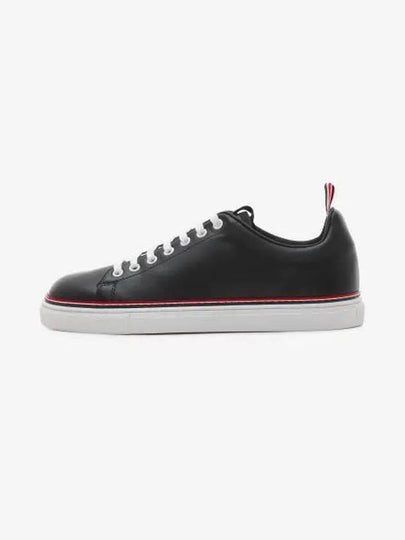 Men s three stripe tab tennis sneakers black - THOM BROWNE - BALAAN 2