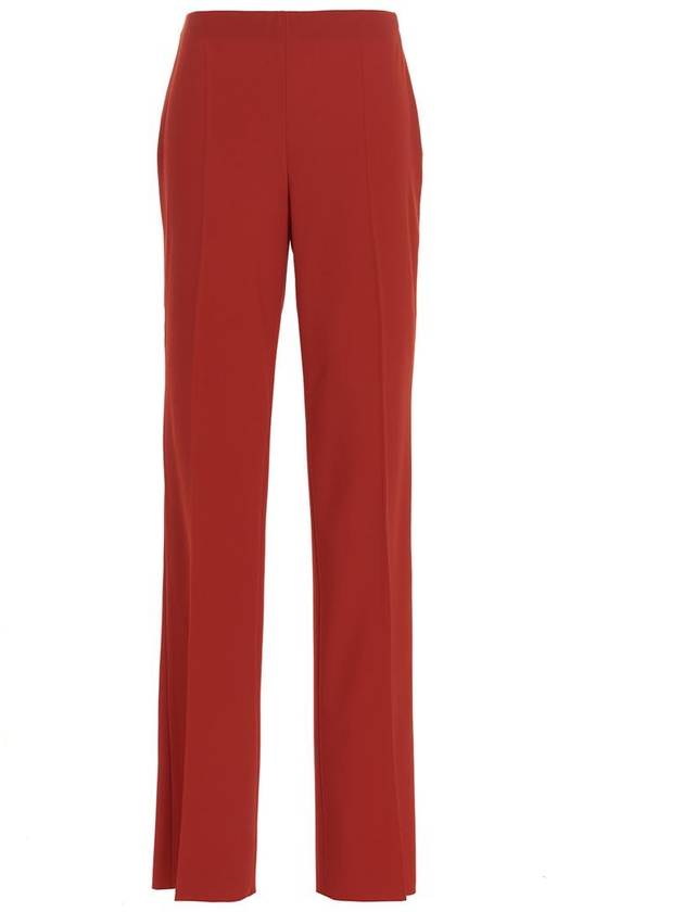 Salvatore Ferragamo Straight Pants With Pleat - SALVATORE FERRAGAMO - BALAAN 1