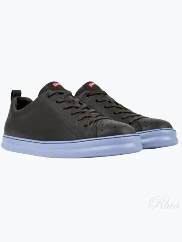 Runner Leather Low Top Sneakers Dark Grey - CAMPER - BALAAN 2