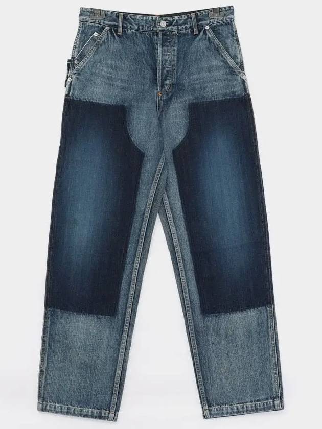 Denim Straight Jeans Blue - DIOR - BALAAN 3