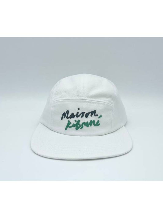 Camp Cap KU06102WW0007 White ONE SIZE - MAISON KITSUNE - BALAAN 2