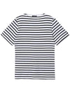 Levain 18 Short Sleeve T-Shirt Neige Noir - SAINT JAMES - BALAAN 1