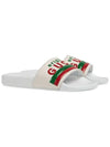 Kids Original Logo Slippers 647084 DIR00 9014 - GUCCI - BALAAN 3