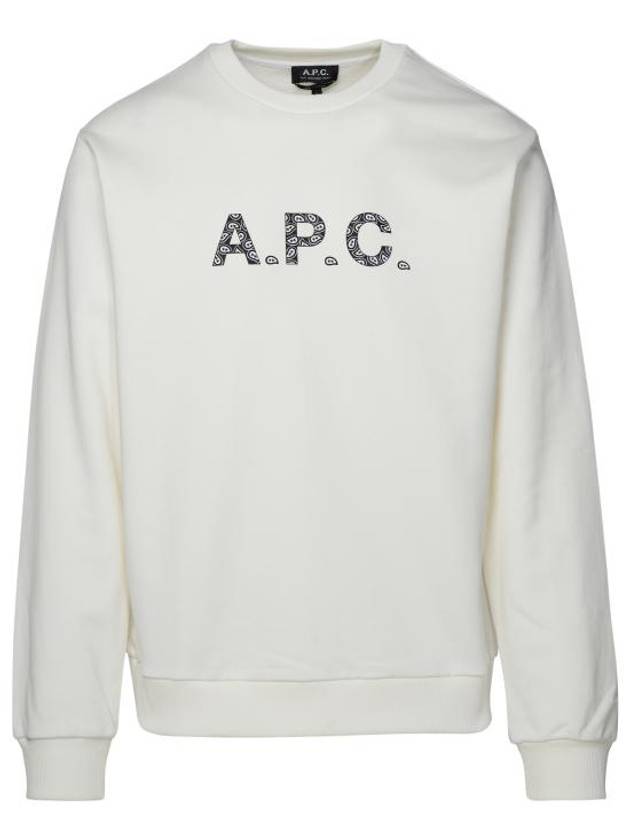 Men's Timothy Sweatshirt White - A.P.C. - BALAAN 1