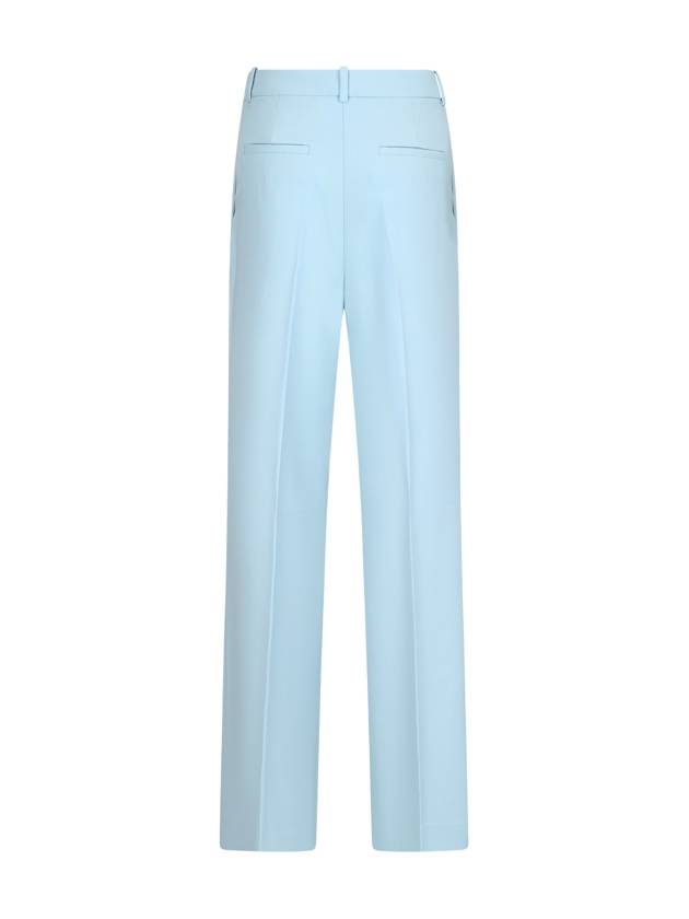 STRETCH WOOL TROUSERS WITH WIDE LEG - CALVIN KLEIN - BALAAN 2