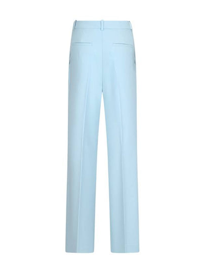 STRETCH WOOL TROUSERS WITH WIDE LEG - CALVIN KLEIN - BALAAN 2