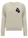 Marisans Logo Knit Top Light Grey - ISABEL MARANT - BALAAN 2