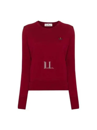 ORB Logo Knit Top Red - VIVIENNE WESTWOOD - BALAAN 2