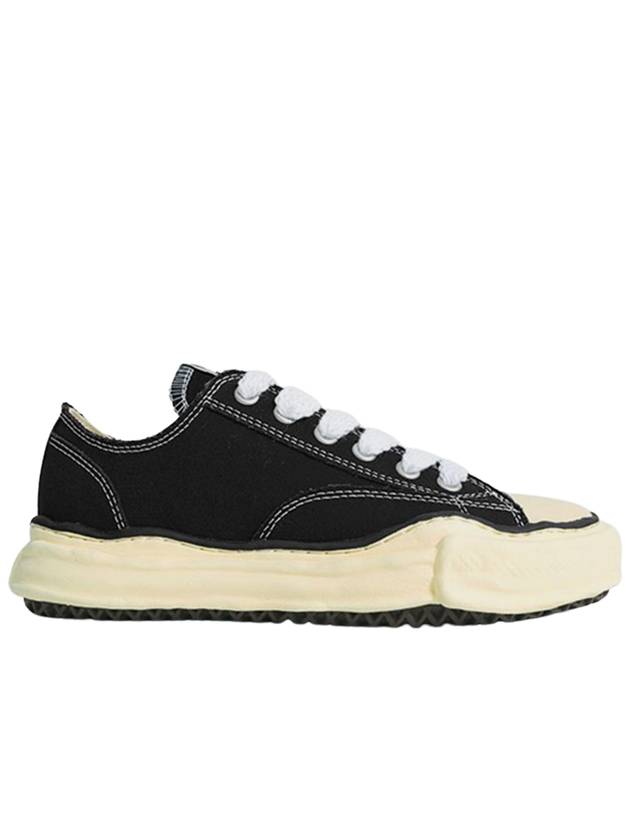 Peterson VL OG Sole Canvas Low Top Sneakers Black - MIHARA YASUHIRO - BALAAN 2