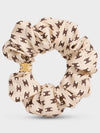 Vanilla Chestnut Silk Mini Triomphe Scrunchie 461DK2SIB 18LV - CELINE - BALAAN 2