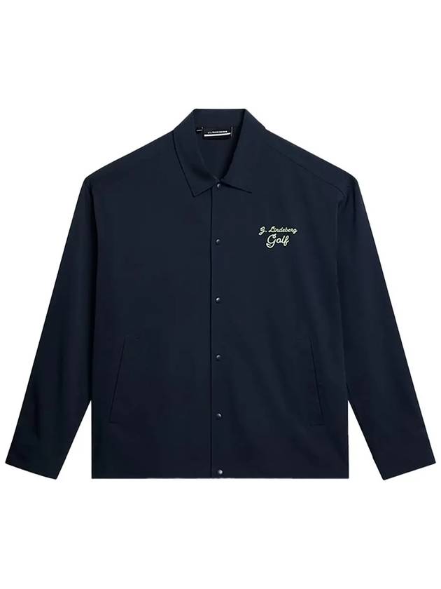 Genuine Men s Dex Overshirt Jacket Navy GMOW09472 6855 - J.LINDEBERG - BALAAN 2