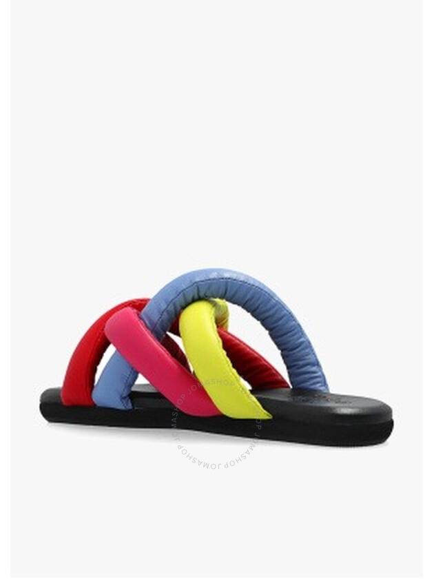 Jbraided Slippers Black - MONCLER - BALAAN 3