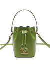 Women's V Logo Bucket Shoulder Bag - VALENTINO - BALAAN 2