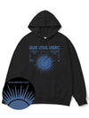 Viva MSRC Indigo Blue Overfit Hoodie Black - MONSTER REPUBLIC - BALAAN 3