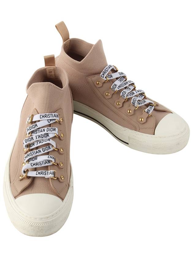 KCK231TLC Work Knit High Top Sneakers Size 37 34164Y - DIOR - BALAAN 1