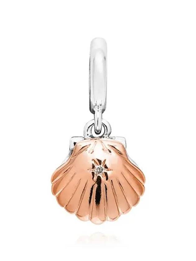 Club 2023 Seashell Treated Freshwater Cultured Pearl Dangle Bracelet Charm Rose Gold - PANDORA - BALAAN 2