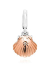 Club Seashell Treated Fresh Water Cultured Pearl Dangle Rose Gold Silver - PANDORA - BALAAN 3