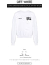 Tech Marker Sweatshirt White - OFF WHITE - BALAAN 3