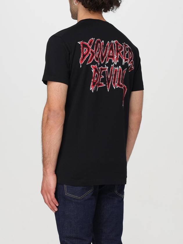 T-shirt con maxi logo Dsquared2 - DSQUARED2 - BALAAN 2