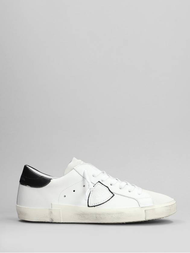 PRSX Black Tab Low Top Sneakers White - PHILIPPE MODEL - BALAAN 2