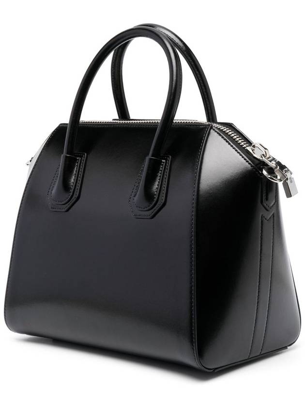 Antigona Leather Small Tote Bag Black - GIVENCHY - BALAAN 4