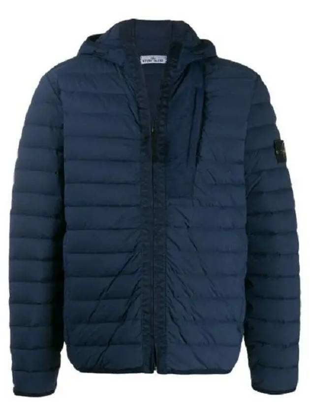 Room Woven Chambers Stretch Nylon TC Lightweight Padding Navy - STONE ISLAND - BALAAN.