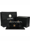 Black caviar gold chain small flap shoulder bag - CHANEL - BALAAN 2