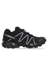 Speedcross 3 Low Top Sneakers Black Silver - SALOMON - BALAAN 2