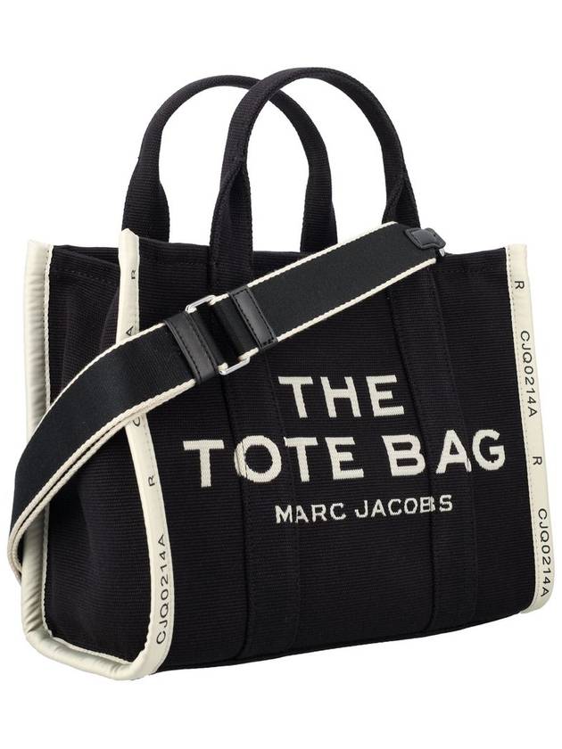 The Jacquard Traveler Small Tote Bag Black - MARC JACOBS - BALAAN 3