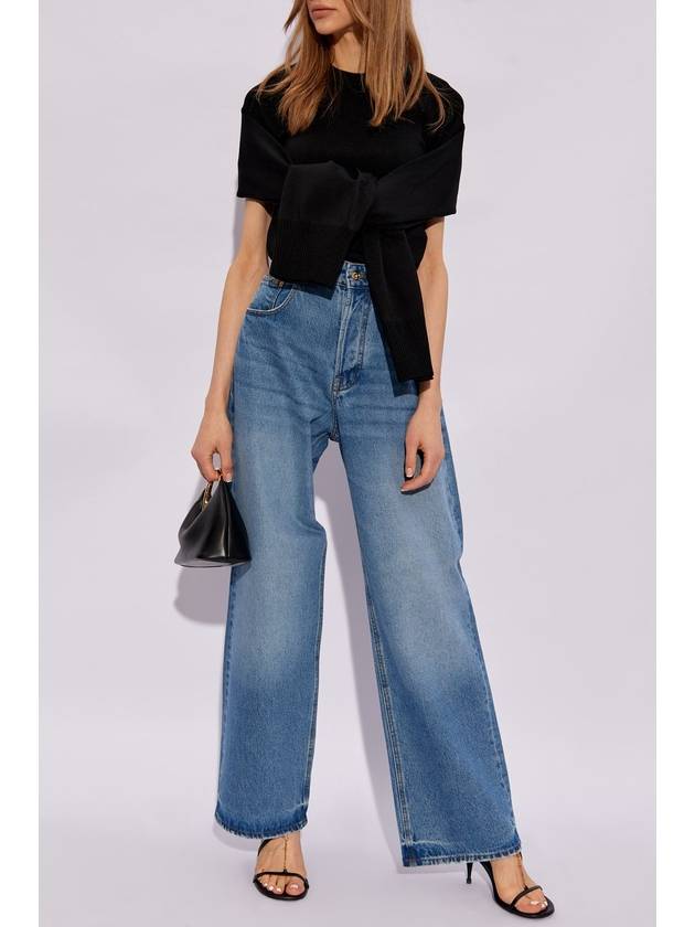 Le De Nimes Oversized Wide Jeans Blue - JACQUEMUS - BALAAN 3