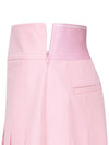 WOMEN LOGO BAND PLEATS SKIRT - ANEWGOLF - BALAAN 5