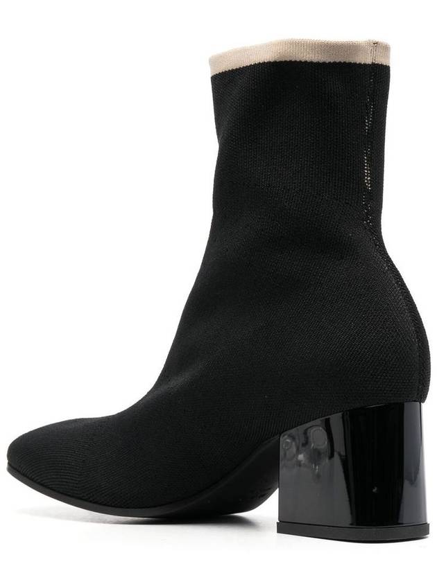 jacquard Chelsea boots black - MARNI - BALAAN 4