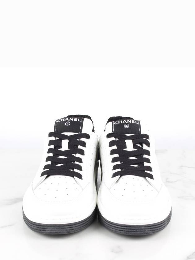 Back logo tennis sneakers 41 260 - CHANEL - BALAAN 3