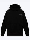 Fideli brushed hooded sweatshirt black - SUPENER - BALAAN 1