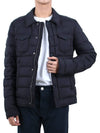 down padded jacket black - HERNO - 4