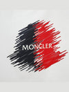 Kids Logo Motif Print Short Sleeve T Shirt 8Y 10Y Optical White 8C00022 89AFV 002 - MONCLER - BALAAN 5