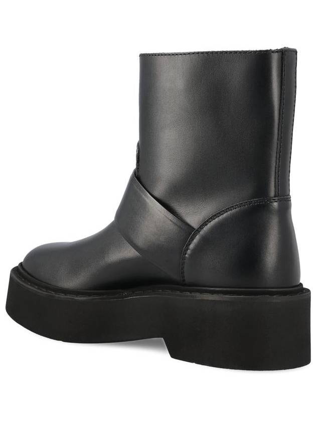 Viv Rangers Biker Boots Black - ROGER VIVIER - BALAAN 4