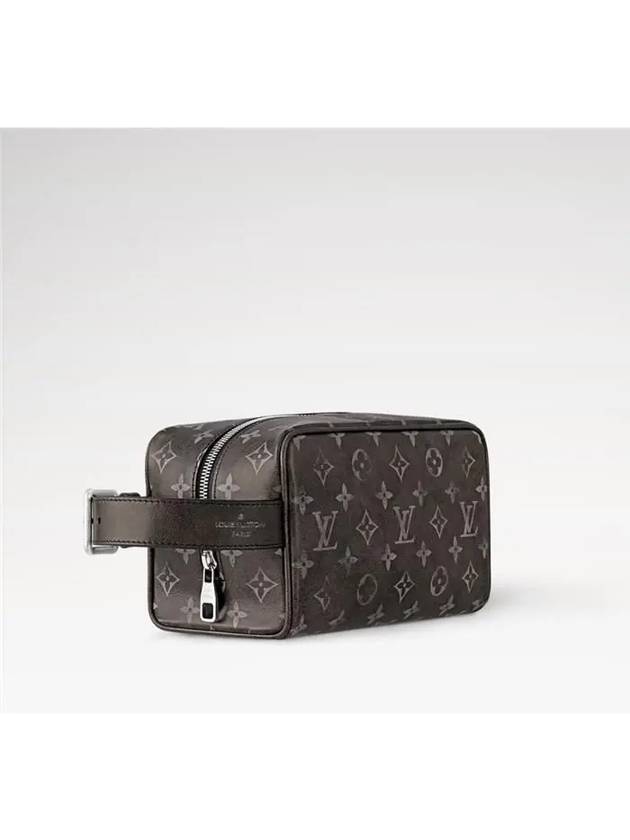 Locker Dopp Kit Pouch Bag Black - LOUIS VUITTON - BALAAN 3