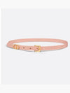 30 Montaine Loop Calfskin Belt Light Pink - DIOR - BALAAN 1