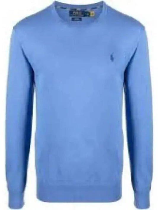 30 Points Long Sleeve Pullover Sweater Blue - POLO RALPH LAUREN - BALAAN 1