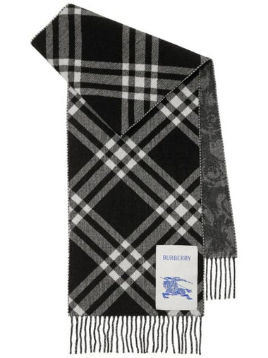 Rose print cashmere scarf 8094002 - BURBERRY - BALAAN 1