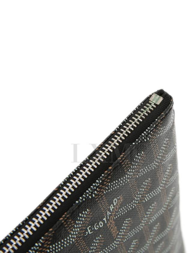 Unisex Clutch Sena MM Black Silver Senna - GOYARD - BALAAN 7