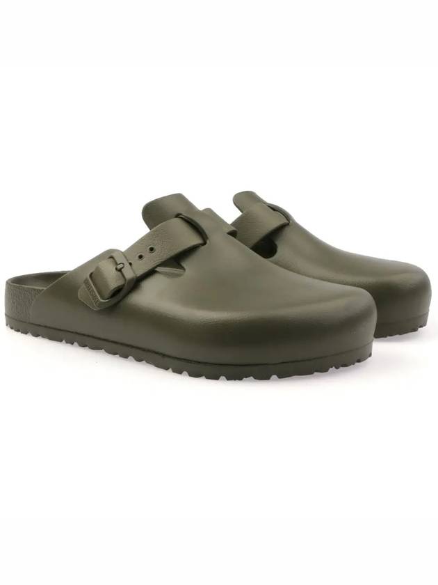 Boston EVA Slippers Khaki - BIRKENSTOCK - BALAAN 5