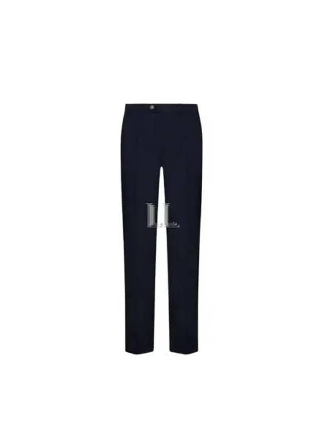 Lace Sure Fit Cotton Straight Pants Blue - BRUNELLO CUCINELLI - BALAAN 2