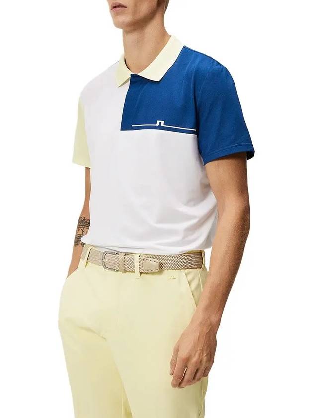 Cliff Reg Polo GMJT09557 0000 Men's Cliff Regular Polo - J.LINDEBERG - BALAAN 3