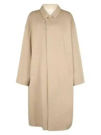 WR Cotton Twill Oversized Coat Ivory - LEMAIRE - BALAAN 2