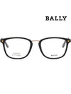 Eyewear Square Horn-rimmed Eyeglasses Black - BALLY - BALAAN 4