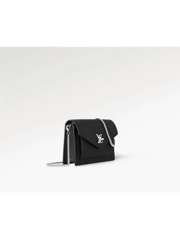 Mylockme Chain Shoulder Bag Black - LOUIS VUITTON - BALAAN 3