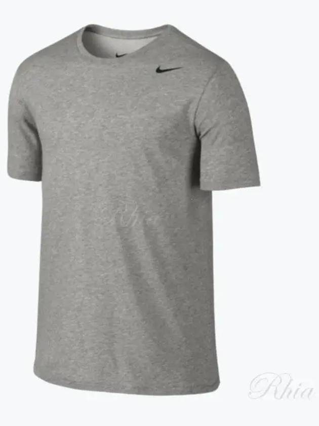 Team Legend Crew Sport Short Sleeve T-Shirt Grey - NIKE - BALAAN 2